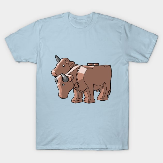 LEGO Brahman From Fallout T-Shirt by schultzstudio